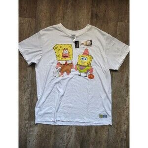 NICKELODEON Sponge Bob Patrick t shirt size XL New cotton short sleeve